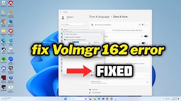 (FIXED) Volmgr 162 error in windows 10/11