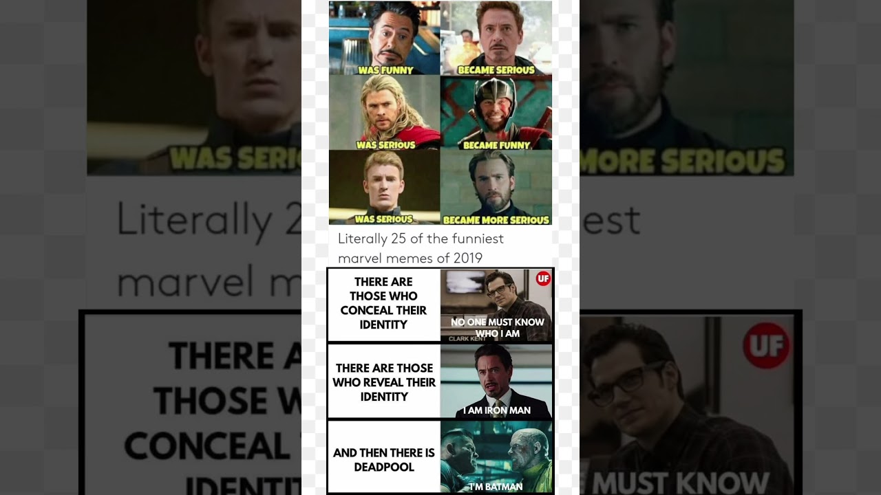 Marvel Characters: Funny Then vs Now 😂🔥Marvel Evolution Be Like 💀 | Funniest MemeFrom Funny to Serio