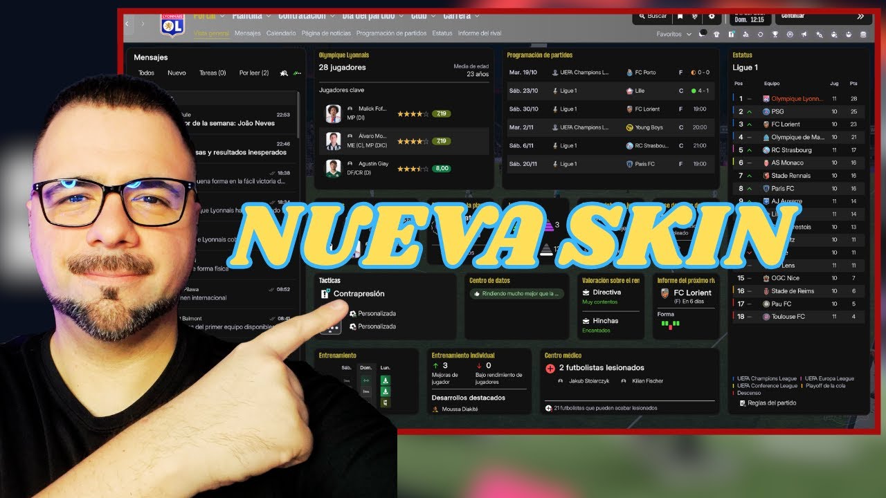 LA MEJOR SKIN QUE HAY POR AHORA (para mi) PARA EL FM26