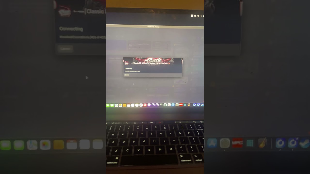 GTAV RP ON MACBOOK PRO #gtarp