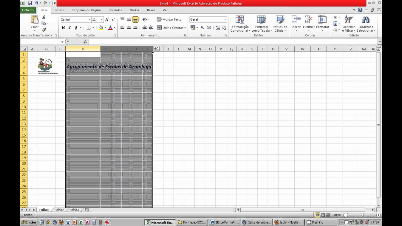 Como Inserir Linhas E Colunas No Excel