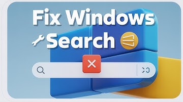 Het probleem met de niet-werkende zoekbalk in Windows 11 oplossen (eenvoudige stappen)