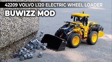 Motorisering van de 42209 Volvo L120 elektrische wiellader met #BuWizz - proefrit (2/2)