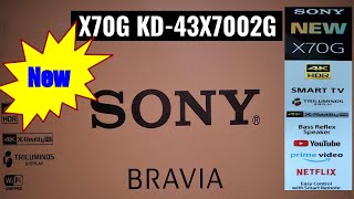 Sony X70G | LED | 4K Ultra HD | Smart TV | Unboxing & Review - KD-43X7002G