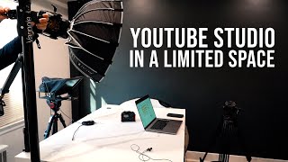 How to Setup a  Studio in a Small Space 