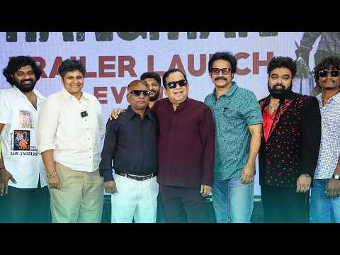 Hasya Brahma Brahmanandam & Team Visuals @ Hangman Trailer Launch Event | TFPC - TFPC
