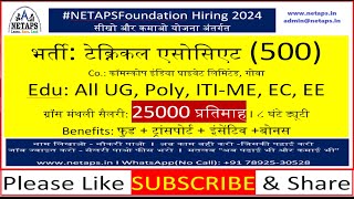 Celebrity Hiring 500 Tech Associate, Grad, Poly, ITI, 12th, CTC-25KPM Co. #CommScope #Goa EarnLearn-ApplyNow Profile