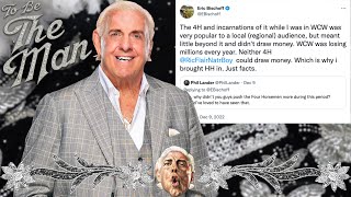 Ric Flair responds to Eric Bischoff's tweets