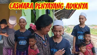 Caswara Pamit Ketemu Ibu dan Adik-Adiknya Sebelum Ke Lembur Pakuan