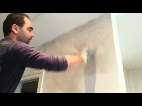 Tutorial pittura decorativa vento di sabbia youtube Pittura pareti eff