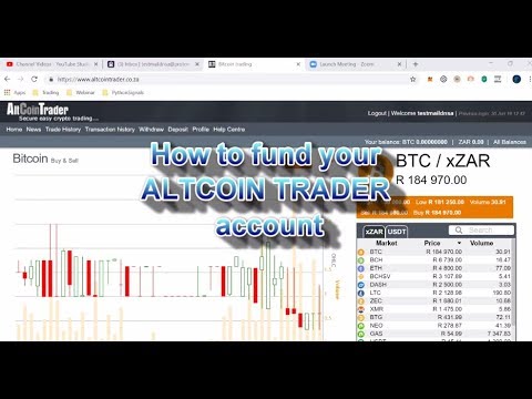 How to fund your ALTCOIN TRADER account