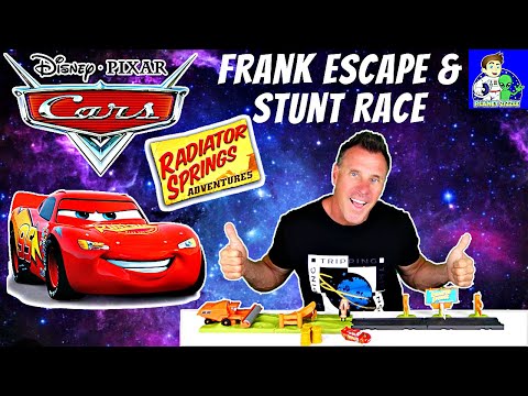 Disney Pixar Cars Radiator Springs Frank Escape and Stunt
