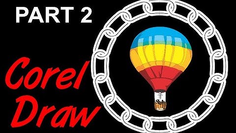 Corel Draw Tips & Tricks EASY WAY to make a CHAIN Part 2