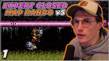 Expert Closed Map Rando v5 | Super Metroid | #1