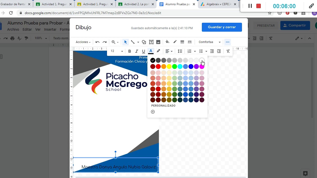 Compartir 14+ imagen portadas en documentos de google