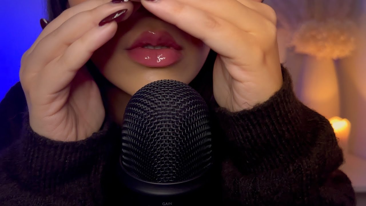 ✨ASMR✨Close up cupped mouth sounds for people who lost their tingles with palette cleansing noises 