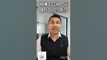 Top Tips When Choosing A Solicitor For Property Conveyancing #solicitor #lawyer #legal #property