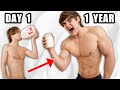 I drank a gallon of milk every day for a year 50lbs