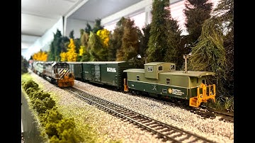 HO Scale BC Rail North End Layout Tour 2025