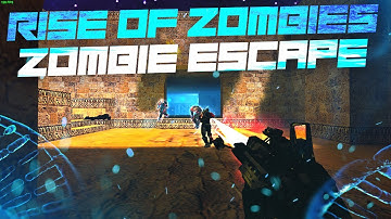 Counter-Strike 1.6 | Zombie Escape Mod - de_pathway on Rise of Zombies (NEMESIS MODE) [4K]