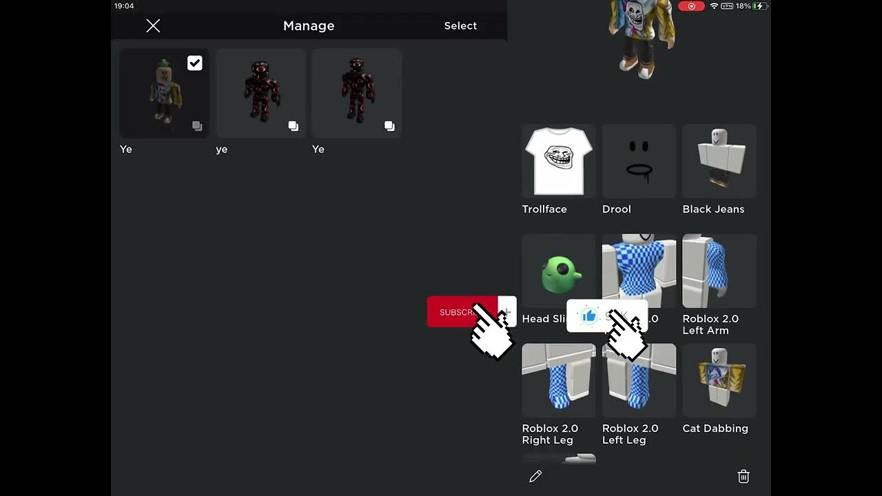 how-to-delete-avatars-on-roblox-youtube