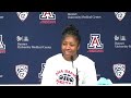 Arizona Women's Basketball Press Conference - Players