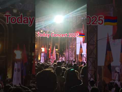 Today Republic Square Concert 2025 Armenia Armenia Hayastanjan Concert Shorts Travel