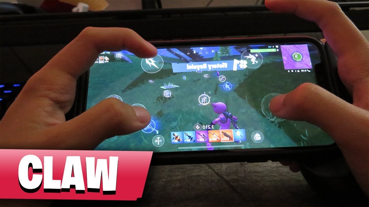 Claw grip fortnite mobile