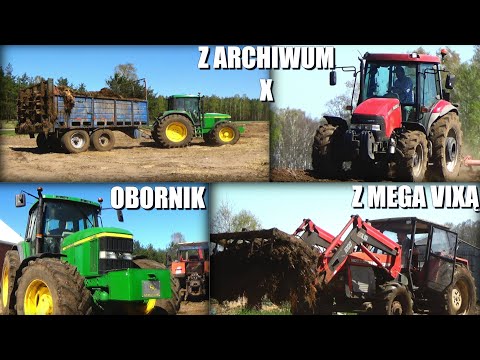 Z Archiwum X ! czyli Obornik z Bulim i Mega Vixą 2018 ✔John Deere 6810 & Case !!!