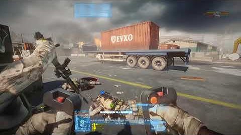 Battlefield 3 Commentary Loadout: M16A3 Holosight+Foregrip+Heavy Barrel Beast Mode On 122-22