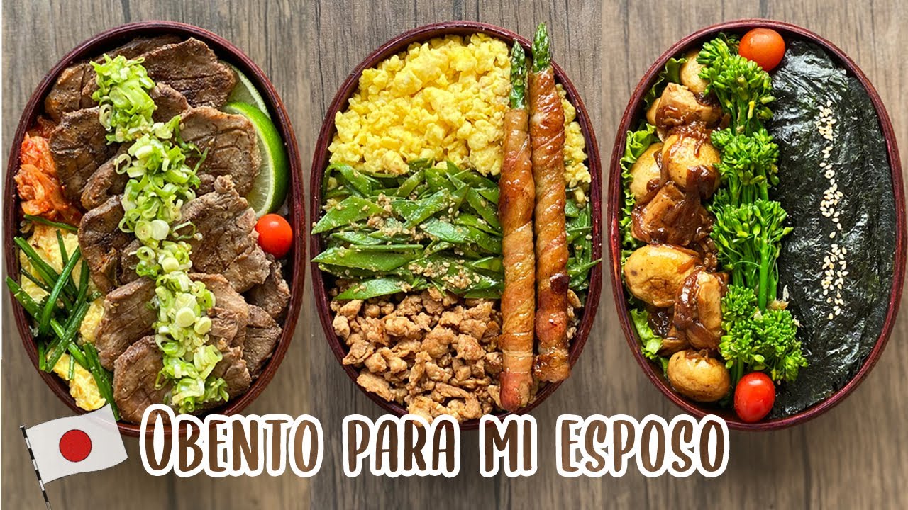 【Vlog】Almuerzos para llevar #10-12 | Almuerzo saludable japonés | Comida Japonesa