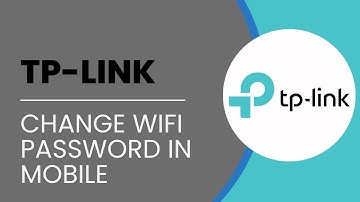 How To Change WiFi Password In Mobile 2024 | WiFi Password Change (Tp Link)