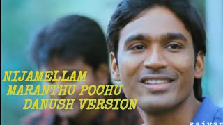 Nijamellam maranthu pochu ...cover edit | 3 danush , sruthi Hassan version | saivans cuts |