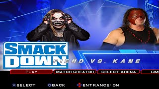 Wwe 2K23 Psp Gameplay The Fiend Vs Kane Tribute To Bray Wyatt