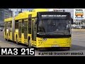 Проект "Минск за один день" / Miнск за адзiн дзень / Автобус "МАЗ 215" | Pablic transport in Minsk