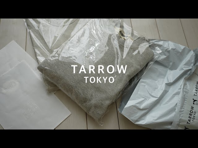 TARROW TOKYO クルーネック スウェット M グレー コスパ最強】TARROW