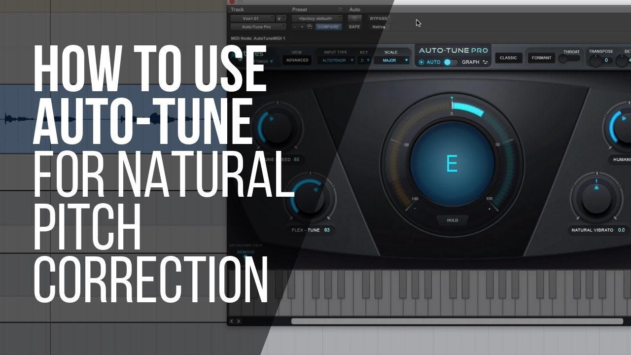 How to Use Auto-Tune for Vocal Tuning - Produce Like A Pro