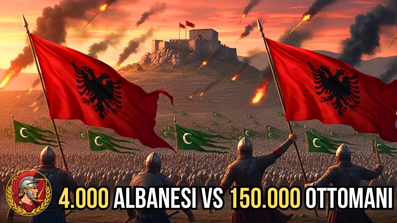 Quando Skanderbeg DISTRUSSE 150.000 Ottomani: L'Assedio che Cambiò la Storia 1467