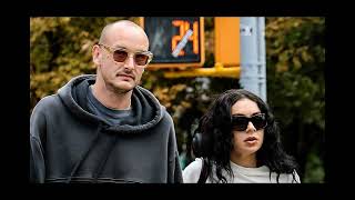 Charli XCX enjoys a very public display of affection with fiancé George Daniel during day out in New
