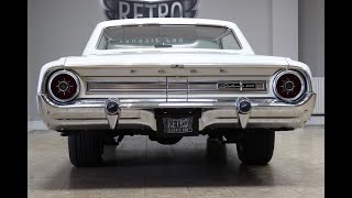 1964 Ford Galaxie 500 Fastback 390 V8 Manual Walk-around | Exceptional Original Example 37,000 Miles