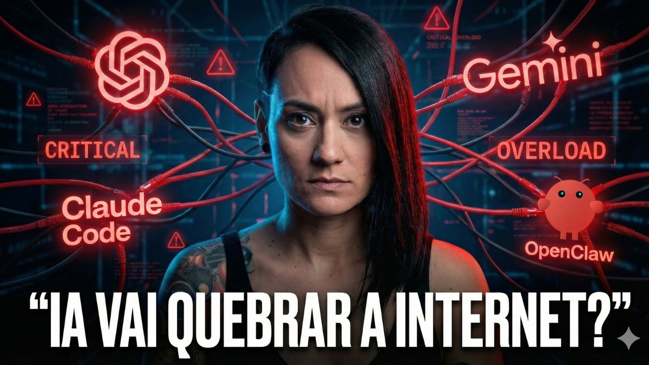 A IA Está Quebrando a Internet e Isso Muda Tudo