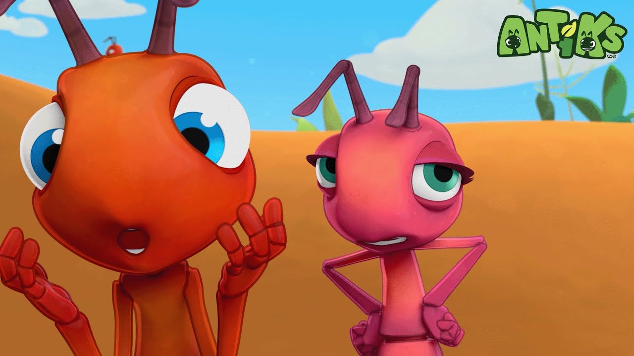 Stuck In The Mud | Antiks | Moonbug Kids Dinosaur Animal Show!