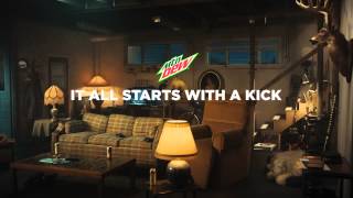 Mountain Dew Kickstart Commercial It All Starts with a Kick