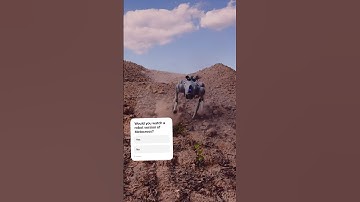 Unitree GO2 Robot Dog Goes OFF-ROAD #robot #robotdog #technology
