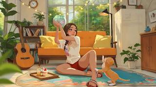 Warm Afternoon Playlist 🍰 Summer Lofi to Put You in A Better Mood ~ Chill Hip Hop Mix screenshot 2