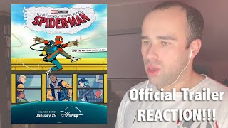 Marvel Animation's Your Friendly Neighborhood Spider Man Official Trailer REACTION!!!