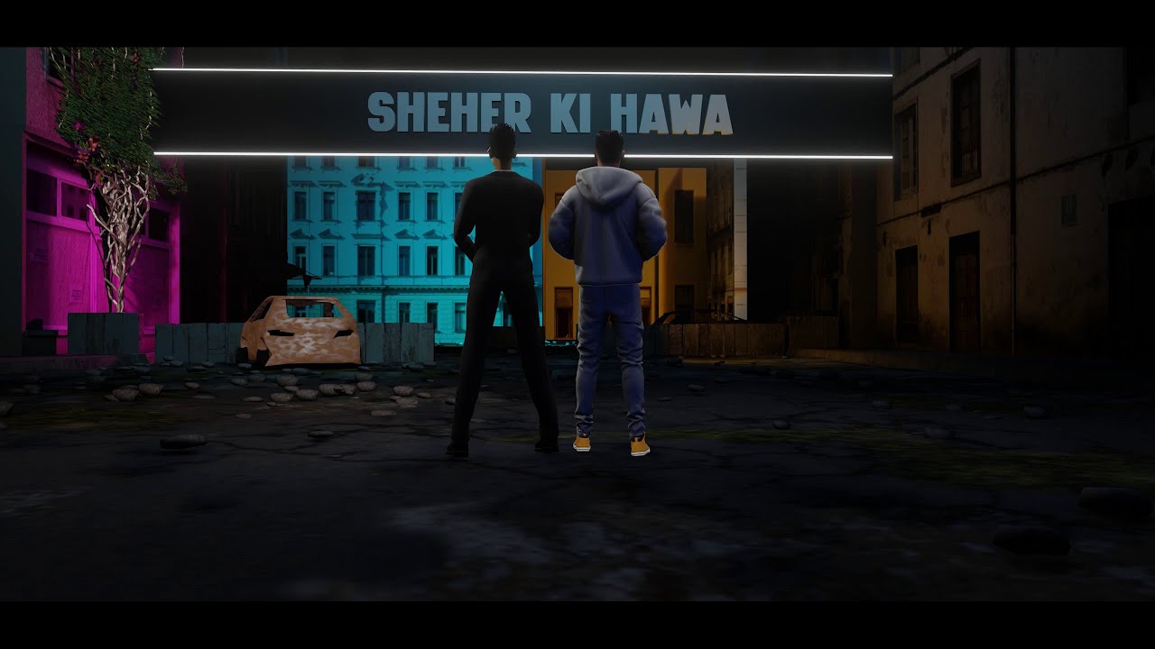 SHEHER KI HAWA - TAIMOUR BAIG X SAMEER ATEEQ | OFFICIAL VISUALISER