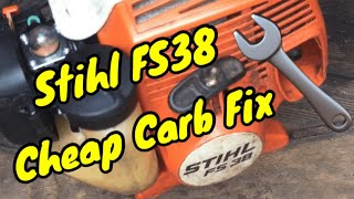 Stihl FS38 Strimmer ( Cheap Carb Fix ) Will it run good