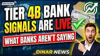 Tier 4B Bank Signals Are LIVE — What Banks Aren’t Saying _Dinar  News_1080p