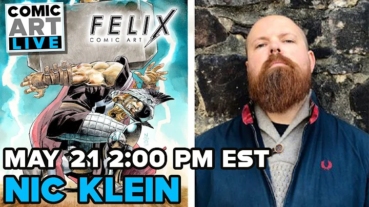 Comic Art LIVE Spring 2022 Panel - Nic Klein